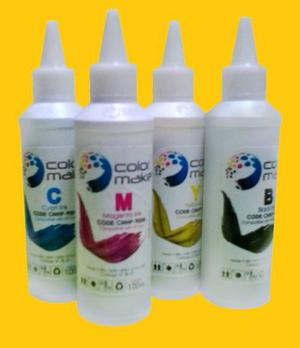 Tinta Hp Original Color Make Botella Pack Cmyk 4x100ml