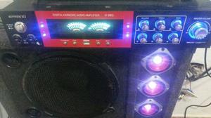 Planta De Sonido Nippon Dj H-90u + 2 Cornetas