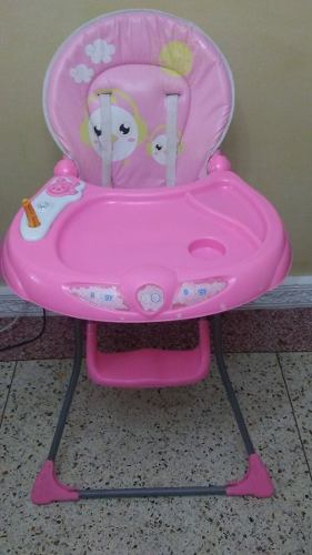 Silla Para Comer Bebe Con Musica Marca Boogy