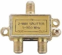 Splitter De 2 Vias  Mhz Para Cable Coaxial