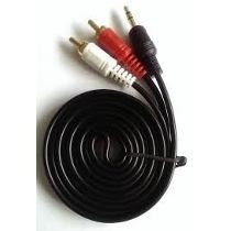 Cable Auxiliar De Audio Plug 1.5mm A 2 Rca Macho Nuevo!!