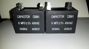 Capacitador 8 Mf 450 V