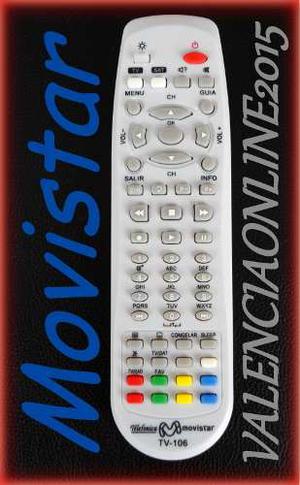 Control Remoto Movistar Tv Modelo 106