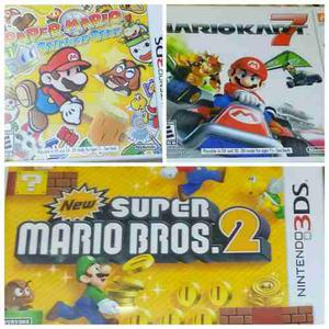 Juegos De Nintendo 3ds Mario Bross, Fifa Soccer, Pokemon