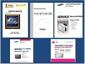 Manuales De Servicio Y Diagramas Eléctricos Para