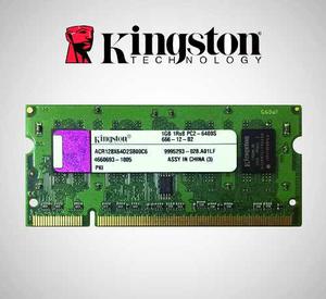 Memoria Ram Laptop Ddr2 1 Gb Kingston / Pcs