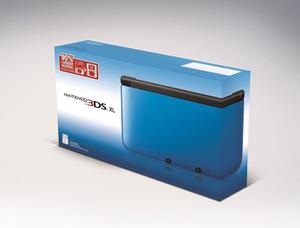 Nintendo 3ds Xl Azul Nuevo En Caja Con 8 Juego Tienda Fisica