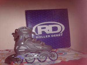 Patines En Linea Roller Derby Ajustables 6-9