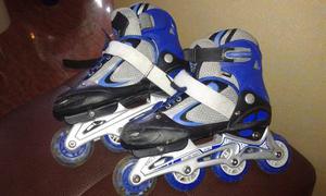 Patines Lineales Ajustables De La Talla 35 Al 38