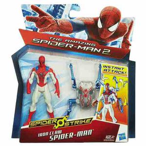 Spiderman Iron Claw. Spider Strike. Original De Hasbro