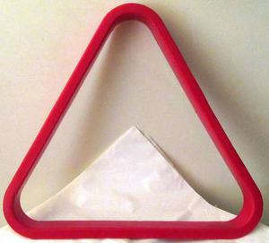 Triangulo De Plastico Para Pool *nuevo*