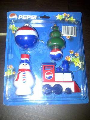 Adornos De Navidad Pepsi Para Árbol Coleccionables