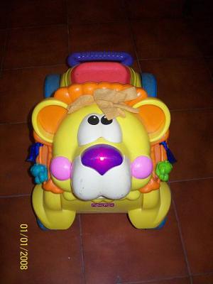 Carrito-andadera Leon Frisher Price