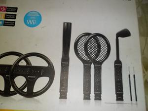 Control De Wii Y Kit De Accesorios Para Jugar