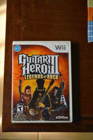 Guitar Hero Legends Of Rock Para Nintendo Wii