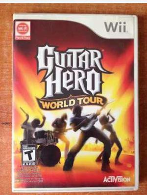 Juego Original Guitar Hero World Tour Para Nintendo Wii
