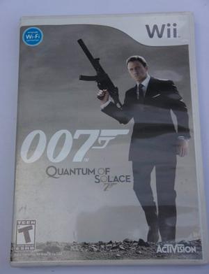 Juego Wii 007 Quantum Of Solace Original