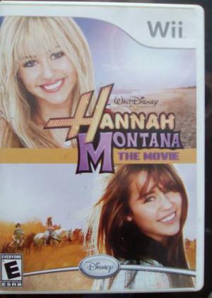 Juego Wii Para Niña Hannah Montana