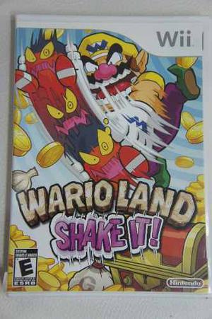 Juego Wii Wario Land Shake It Original