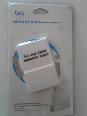 Memoria Para Nintendo Wii O Gamecube, Nuevas.