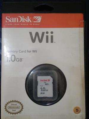 Memoria Para Wii Nintendo Oficial 1 Gb Sandisk