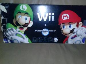 Nintendo Wii Edicion Mario Kart Consola Negra