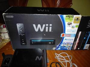 Nintendo Wii Negro Chipeado (vendo O Cambio)