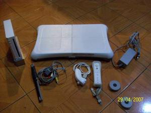 Nintendo Wii+chip+tabla Wiifit +14 Juegos