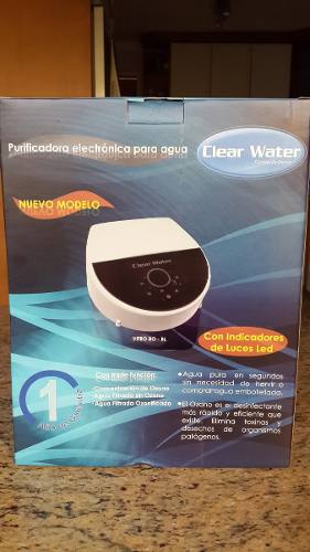 Purificador Electrónico Para Agua Con Ozono Clear Water