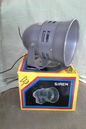 Sirena De Motor 110 Voltios(casa Cerco E.) 60hz Nueva Nueva