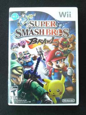 Super Smash Bros Brawl Original Wii Y Wii U.
