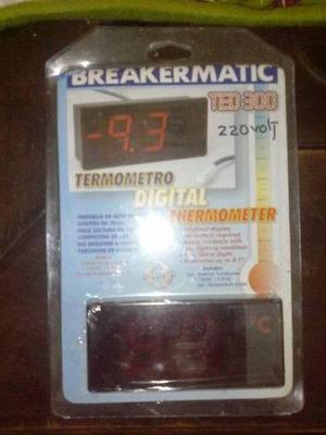 Termometro Digital Breakermatic Tedv Nuevo En Caja