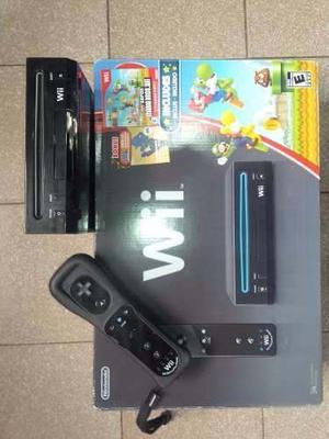 Wii Black Edicion Mario Bross