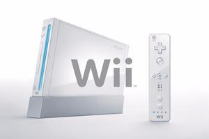 Wii Blanco Usado Con Un Control