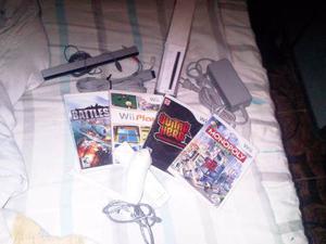 Wii Original Con 1 Control Y 4 Juegos Originales