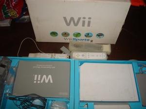 Wii Original Lector Dañado En Su Caja Con Control