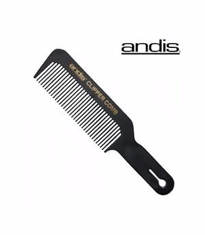 Andis Barberia Peine Plastico Negro, 34 Dientes, 22 Cms