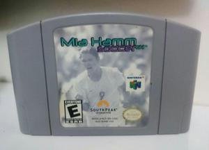 Cassette / Videojuego / Juego / Nintendo 64 Mia Hamm Soccer