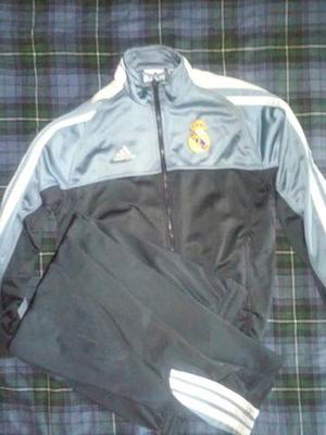 Conjunto Mono, Chaqueta Original Adidas Real Madrid Talla 12