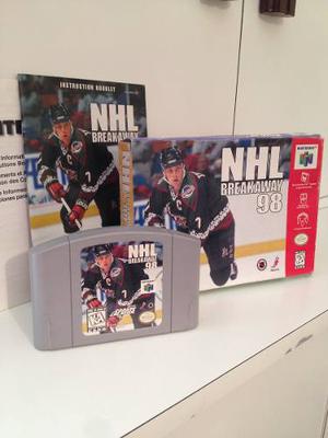 Juego N64 Hockey Nhl 98