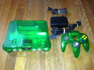 Nintendo 64 Jungle Green Selva Verde Control Original