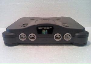 Nintendo 64 (consola Y Cables) + 2controles + 1 Cinta