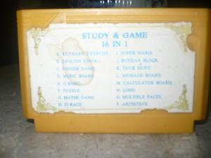 Study & Game 16 In 1 Nintendo Nes