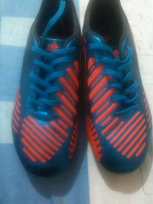 Tacos De Fútbol Adidas Predator Para Niño Talla 35