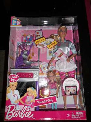 Barbie Chef Y Su Hermanita Kelsy Importada Y Original