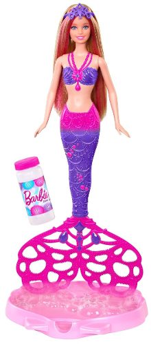 Barbie Sirena, Cola Burbujas Magicas, Mattel