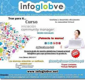 Curso Community Manager, Gestión De Redes Sociales