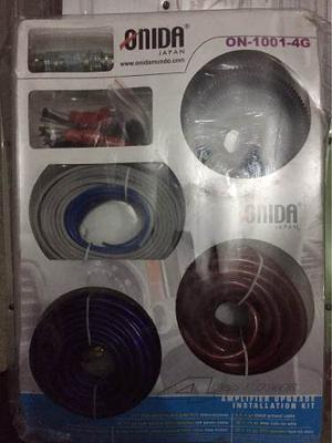 Kit De Cable 4 Sonido Equipo Instalación Nro. 4 Onida