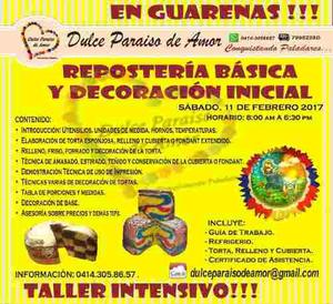 Talleres Cursos De Repostería Tortas Y Gelatinas Decoradas