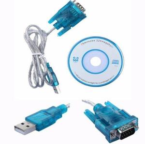 Cable Convertidor Usb A Serial Fiscal Impresora Con Cd